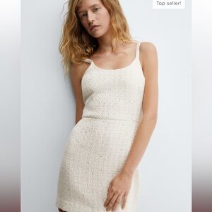 Mango Tweed Dress Size 6